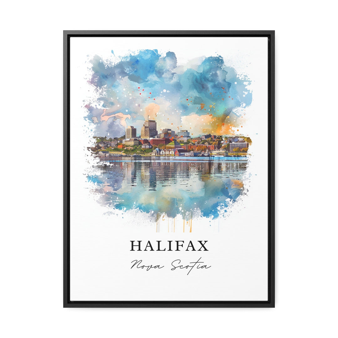 Halifax NS Wall Art, Nova Scotia Print, Halifax Watercolor, Halifax Nova Scotia Gift,