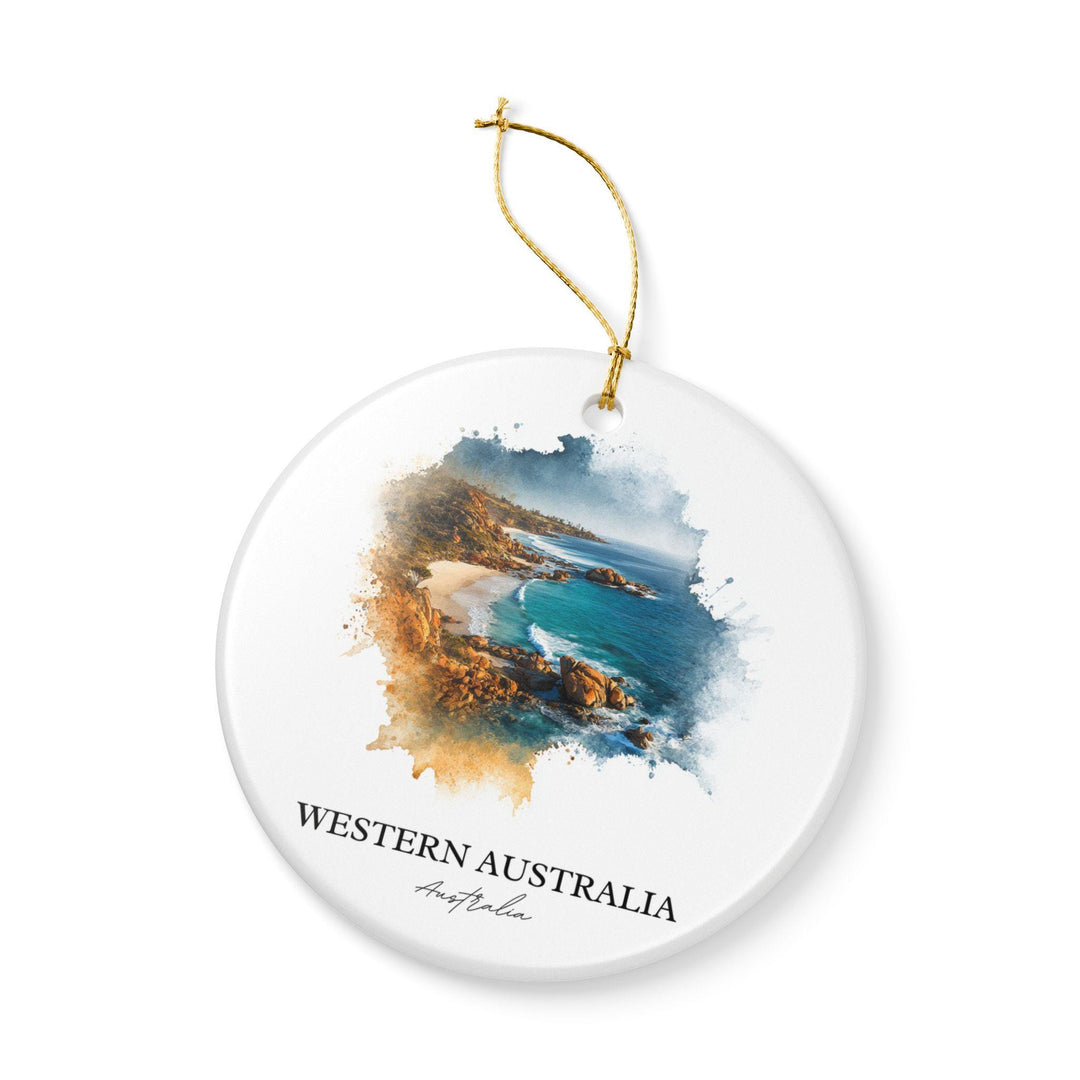 Western Australia Ornament: Unique Australia Souvenir, Australia Xmas Decor, and Authentic Western Australia Gift