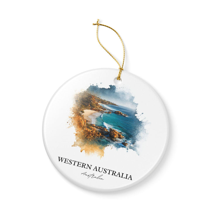 Western Australia Ornament: Unique Australia Souvenir, Australia Xmas Decor, and Authentic Western Australia Gift