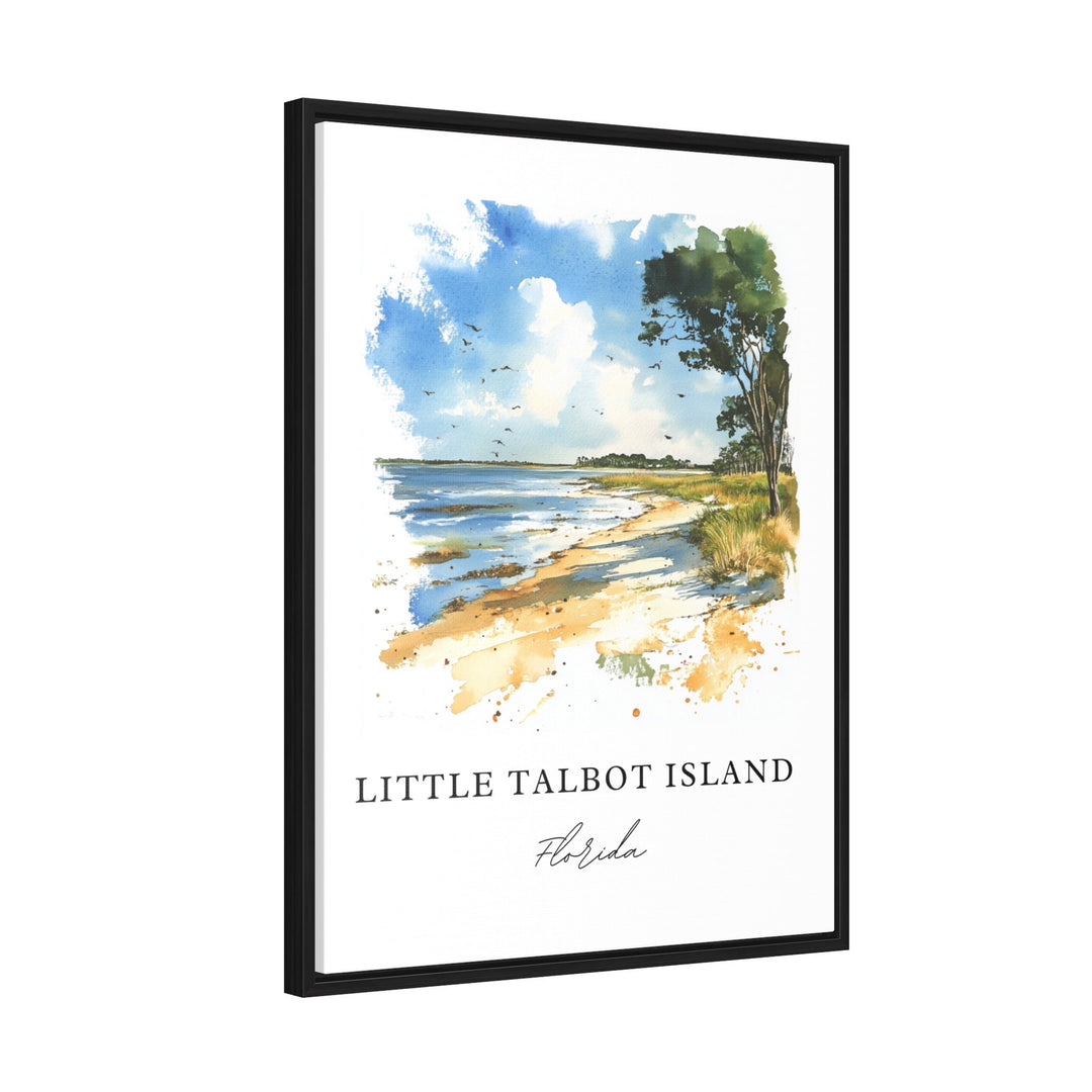 Little Talbot Island FL Art, Jacksonville FL Print, Little Talbot Park, Big Talbot Isl Gift,