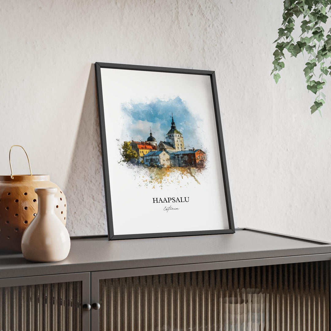 Haapsalu, Estonia – Watercolor Art Print