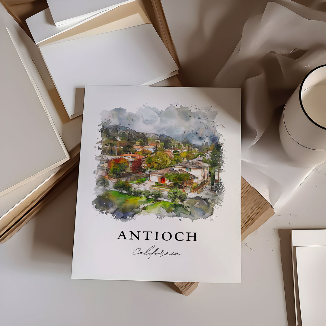 Antioch Wall Art - California Print