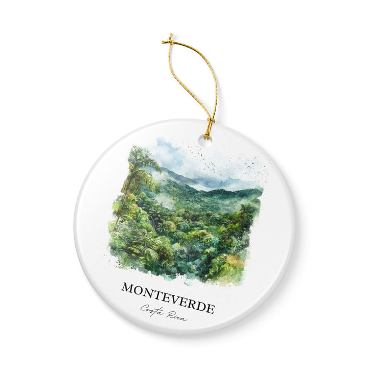 Monteverde Ornament: Unique Monteverde Souvenir, Costa Rica Xmas Decor, and Authentic Costa Rica Gift