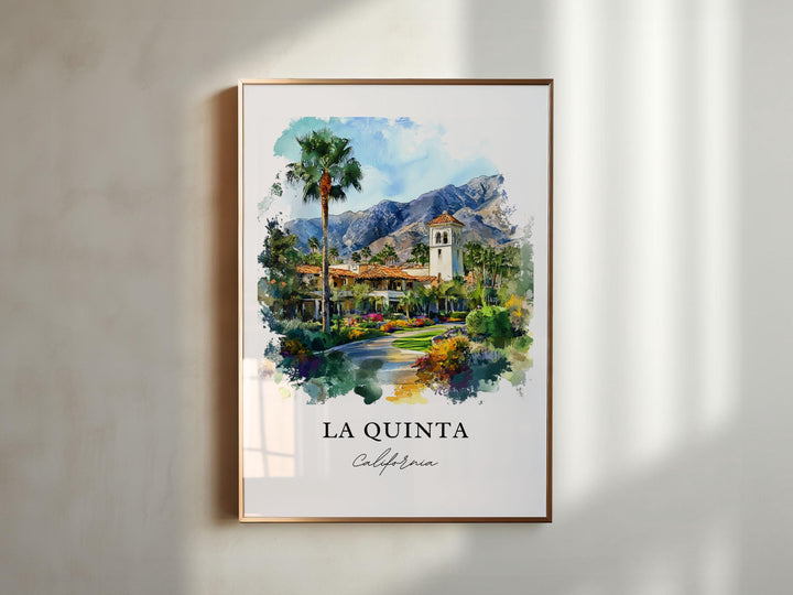 La Quinta CA Wall Art - California Print