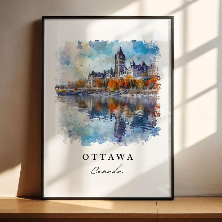 Ottawa Canada wall art - Canada, Ottawa print, Ottawa Wedding gift, Ottawa Birthday present, Custom Text, Perfect Gift