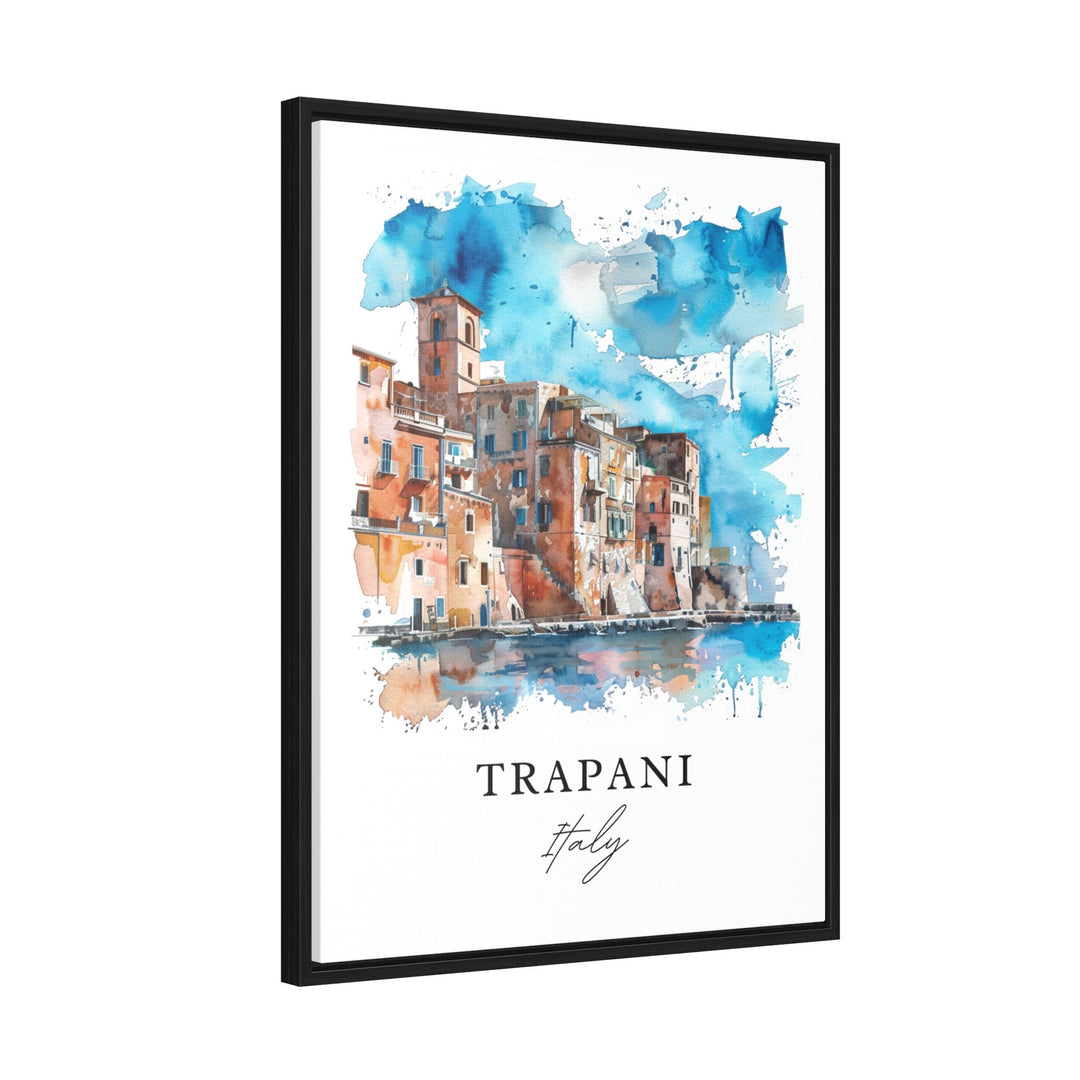 Trapani Italy Art, Trapani Print, Italy Wall Art, Trapani Italy Gift, Trapani Travel Print, Travel Poster, Travel Gift, Housewarming Gift