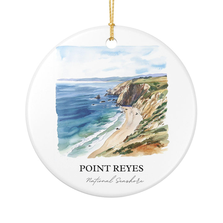 Point Reyes Ornament: Unique Point Reyes Souvenir, Pt Reyes Xmas Decor, and Authentic Point Reyes CA Gift