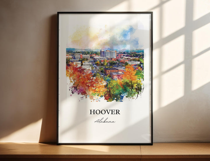 Hoover AL Wall Art - Alabama Print