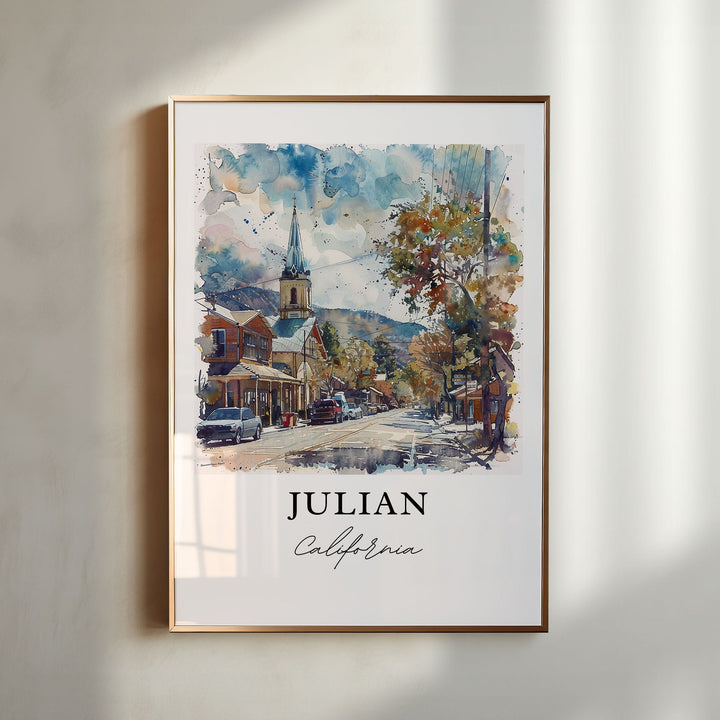Julian CA Wall Art - California Print