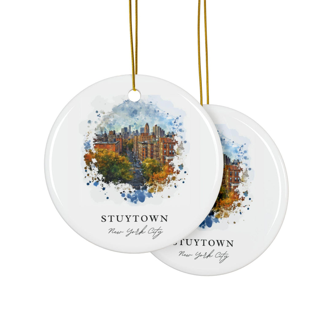 Stuytown NYC Ornament: Stuytown Souvenir, Peter Cooper Village Decor, and Stuytown Lower East Side NYC Gift