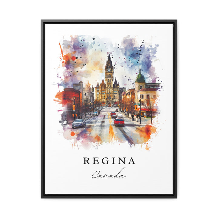 Regina BC wall art - Canada, Regina print, British Columbia Wedding gift, Regina Canada Birthday present, Custom Text, Perfect Gift