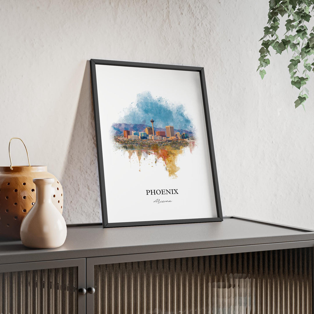 Phoenix, Arizona – Watercolor Art Print