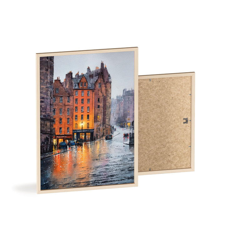 Edinburgh, Scotland – Watercolor Art Print