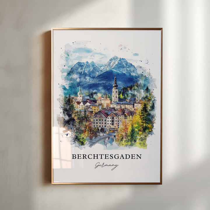 Berchtesgaden Wall Art - Bavaria Germany Print