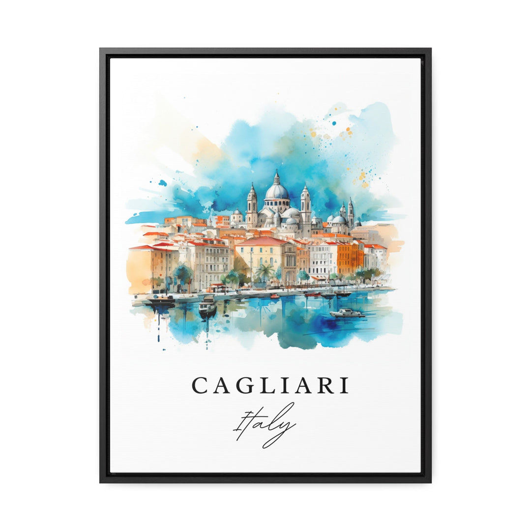 Cagliari Wall Art - Italy Print