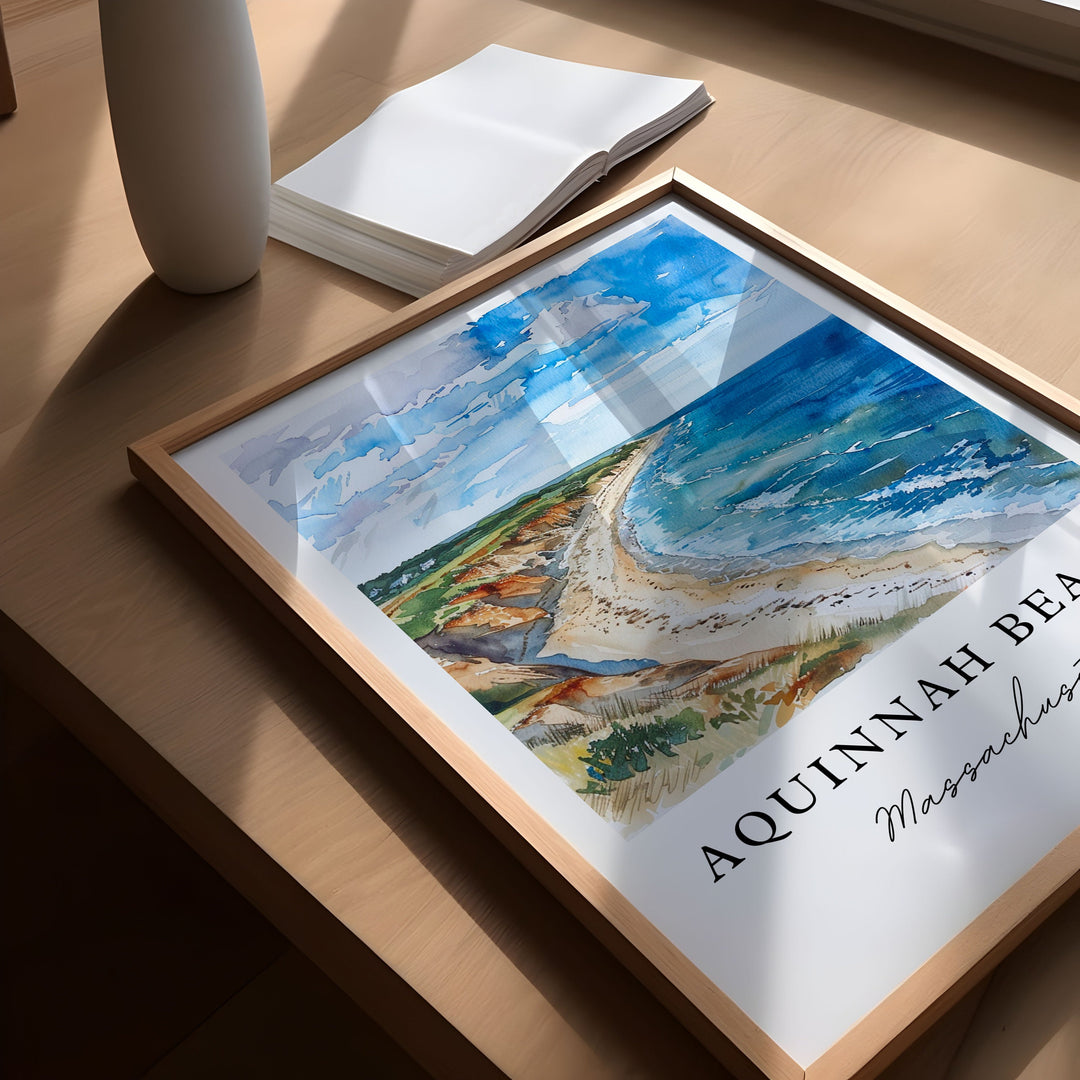 Aquinnah Beach Wall Art - Martha's Vineyard Print