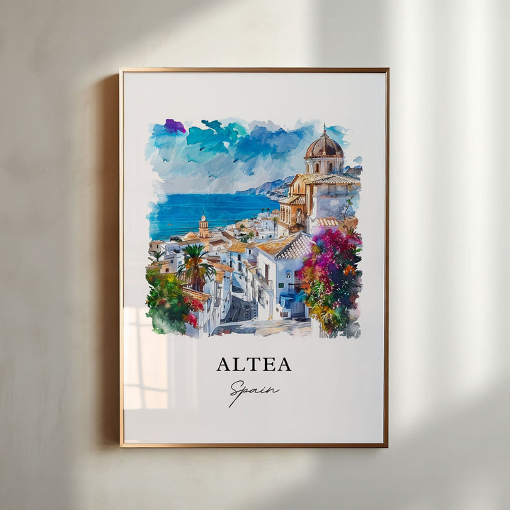 Altea Wall Art - Spain Print