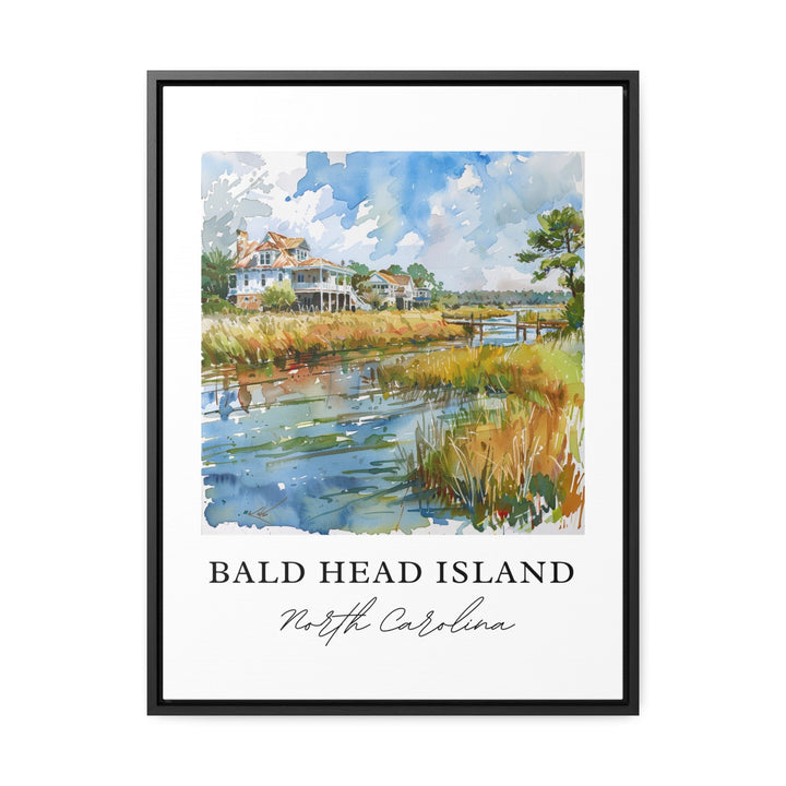 Bald Head Island Wall Art - South Carolina Print