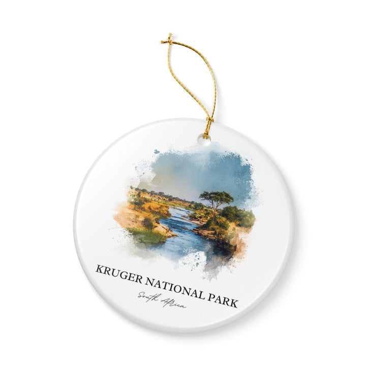 Kruger National Park Ornament: Unique Kruger Souvenir, Kruger Xmas Decor, and Authentic South Africa Gift