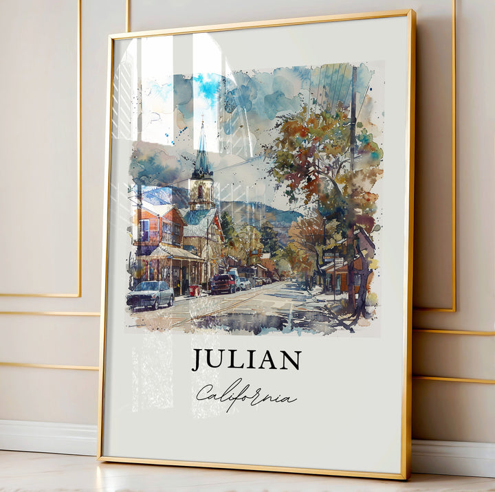 Julian CA Wall Art - California Print