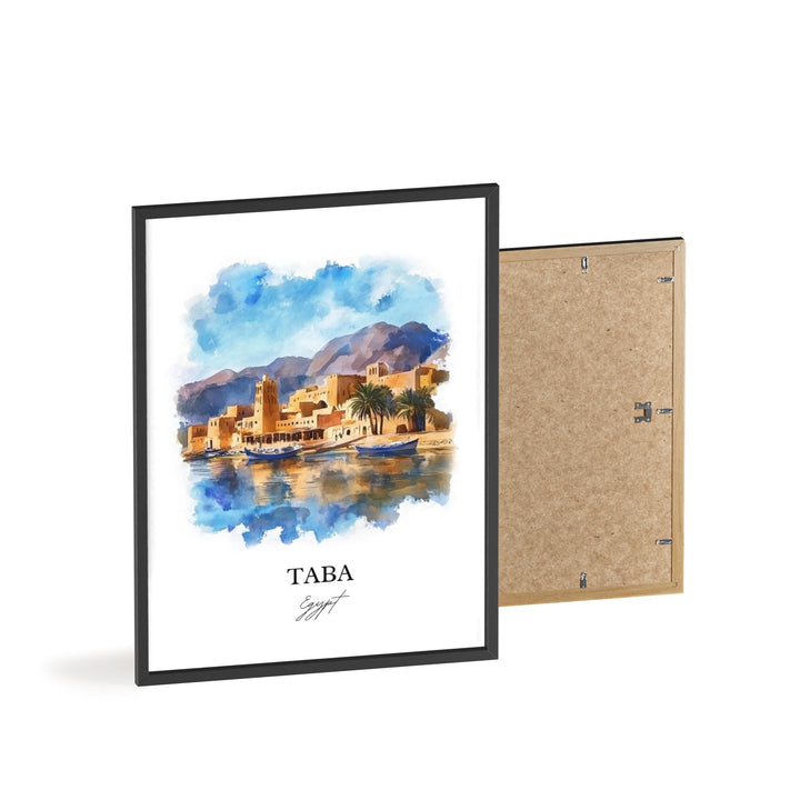 Taba, Egypt – Watercolor Art Print