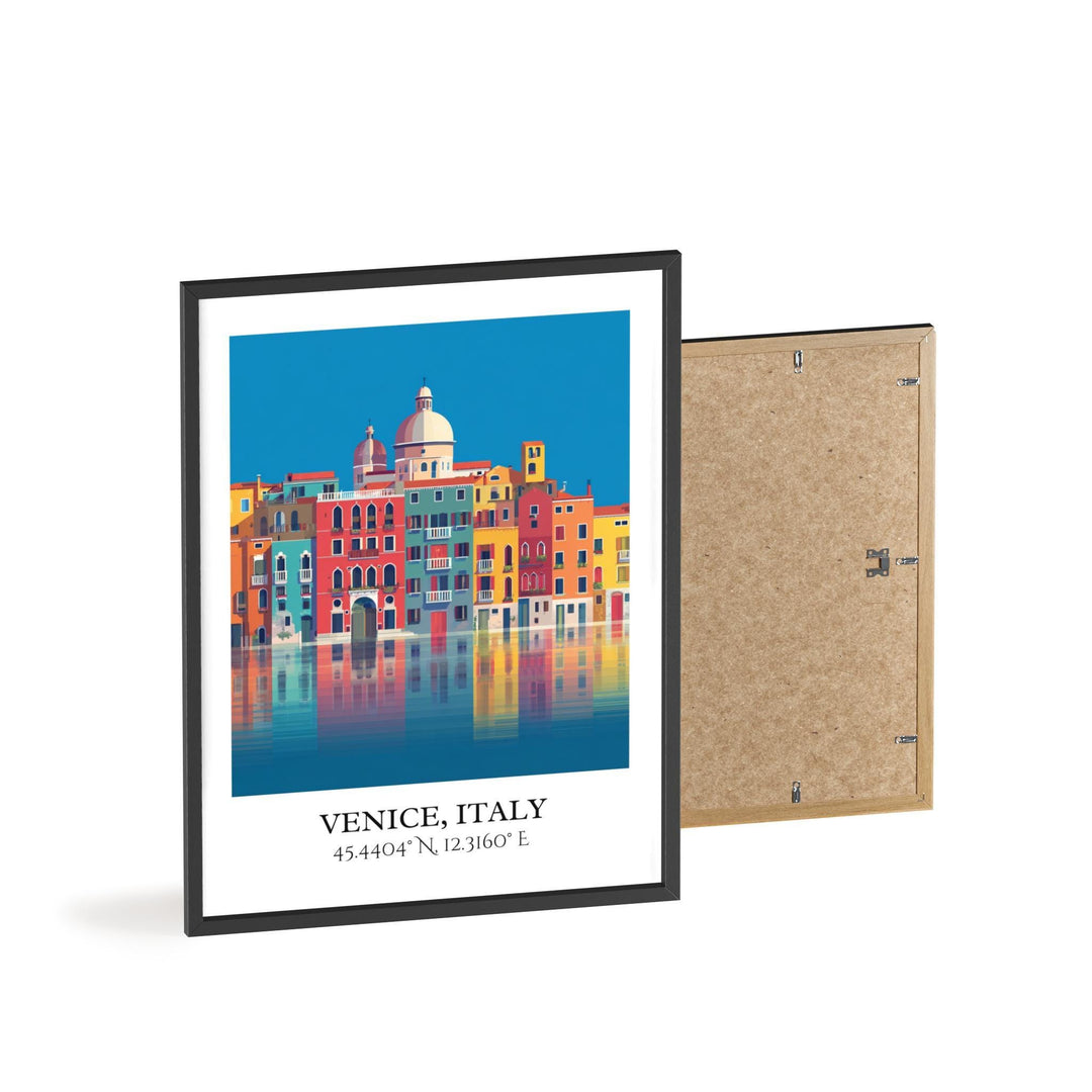 Venice Italy Art, Venice Retro Travel Art, Venice Home Decor, Venice Gift, Venice Italy Travel Art, Travel Prints, Housewarming Gift