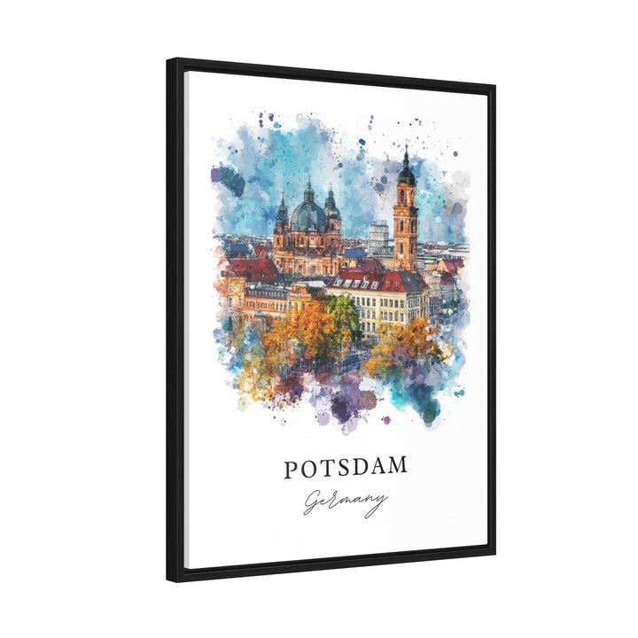 Potsdam Germany Wall Art, Potsdam Print, Potsdam Watercolor Art, Berlin Germany Gift,