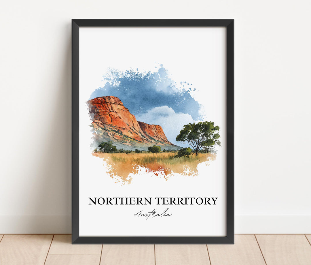 Northern Territory Australia Art, Australia Print, Australia Art, Northern Australia Gift, Travel Print, Travel Poster, Housewarming Gift