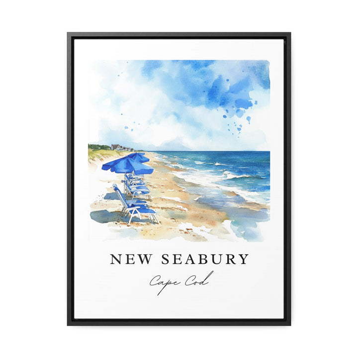 New Seabury Wall Art, New Seabury Print, Mashpee Watercolor Art, Cape Cod Massachusetts Gift, Travel Poster, Housewarming Gift