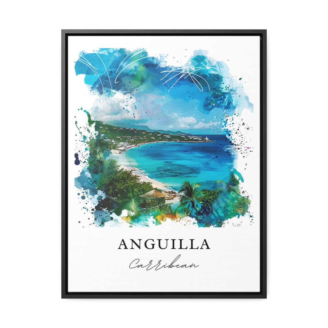 Anguilla Wall Art - The Caribbean Print