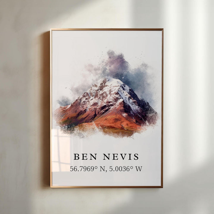 Ben Nevis Wall Art - Scotland UK Print