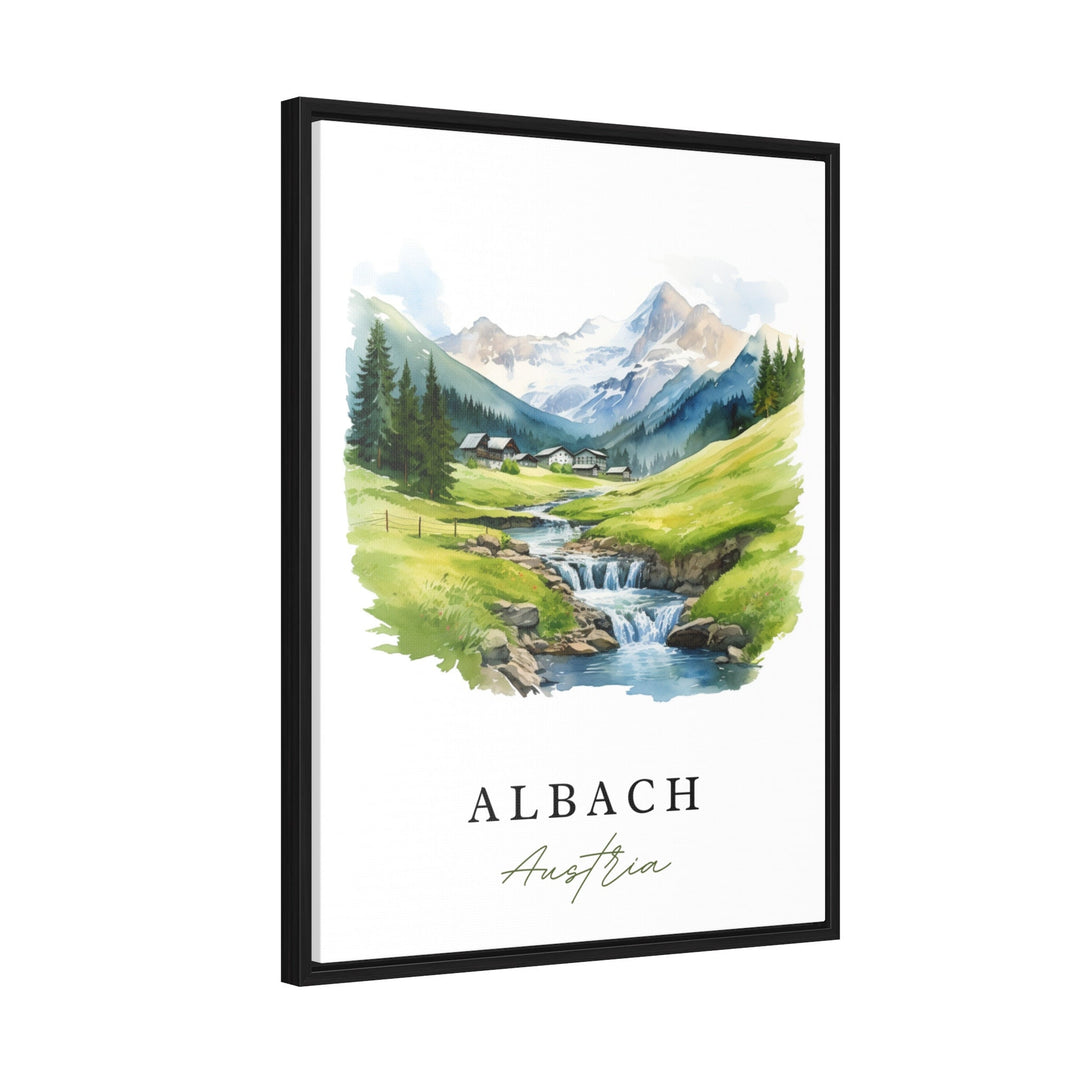 Albach Wall Art - Austria Print