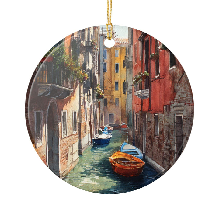 Venice IT Ornament: Unique Venice Souvenir, Venice Xmas Decor, and Authentic Venice Canals Gift