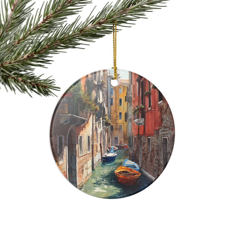 Venice IT Ornament: Unique Venice Souvenir, Venice Xmas Decor, and Authentic Venice Canals Gift