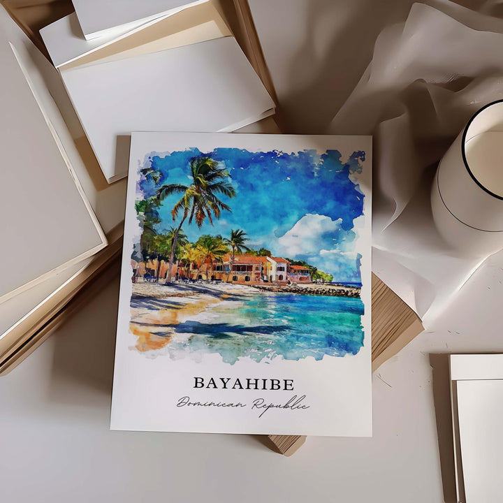 Bayahibe Wall Art - Dominican Republic Print