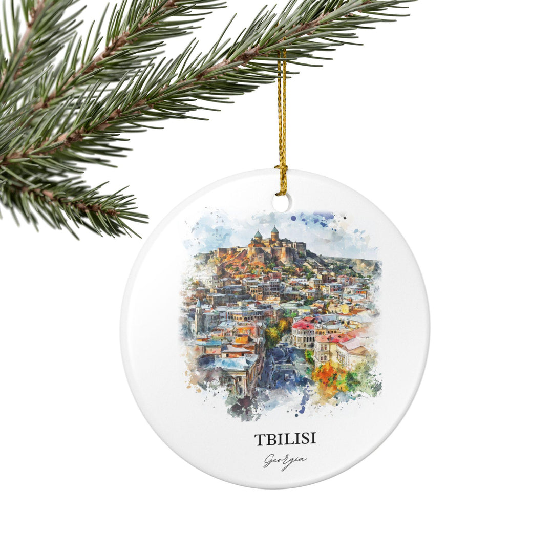Tbilisi Ornament: Unique Tbilisi Georgia Souvenir, Tbilisi Xmas Decor, and Authentic Tbilisi Georgia Gift