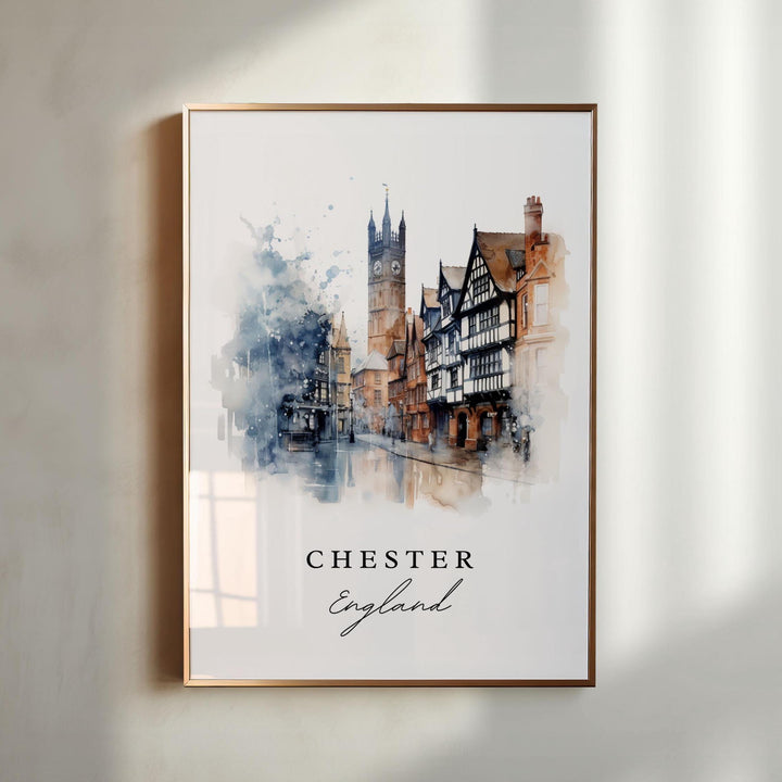 Chester England Wall Art - UK Print