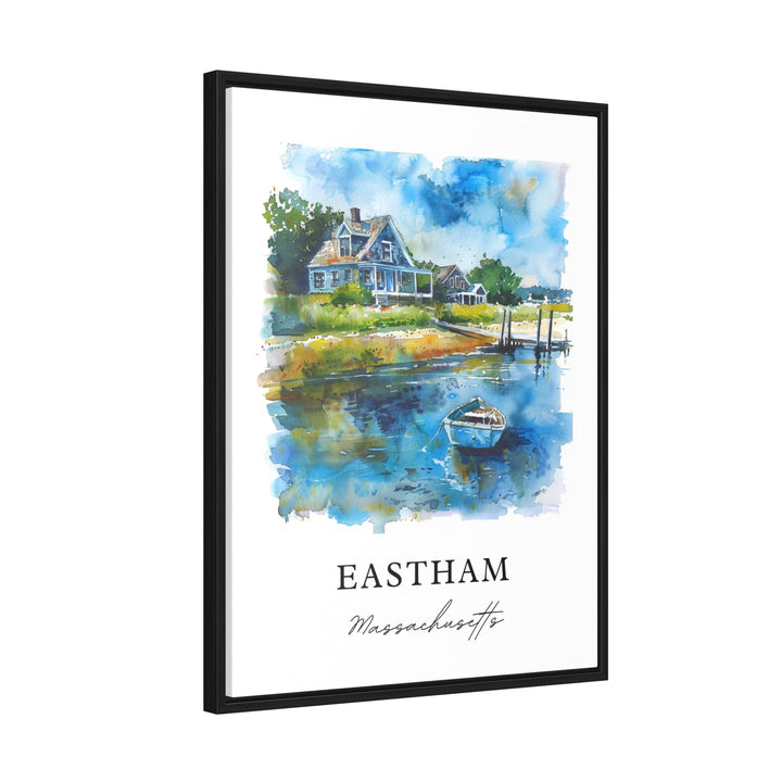 Eastham MA Wall Art, Barnstable MA Print, Eastham Watercolor, Cape Cod Mass. Gift,