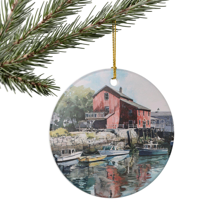 Kennebunkport, Maine Ornament: Unique Kennebunkport Souvenir, Maine Xmas Decor, and Authentic Kennebunkport Gift