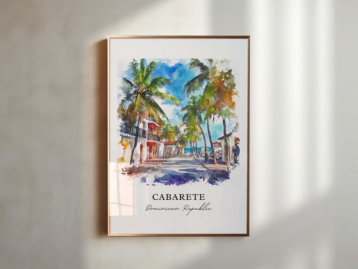 Cabarete Wall Art, Dominican Republic Print