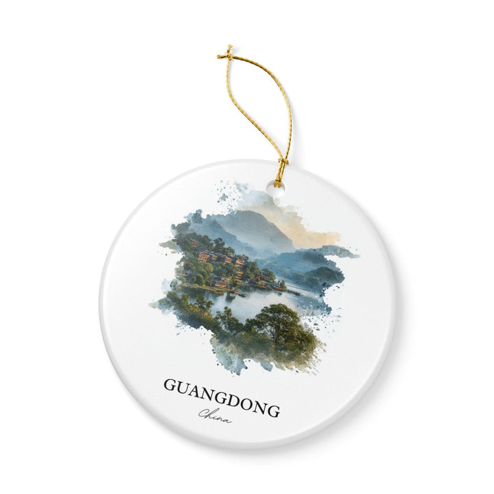 Guangdong China Ornament: Unique Guangdong Souvenir, China Xmas Decor, and Authentic China Gift