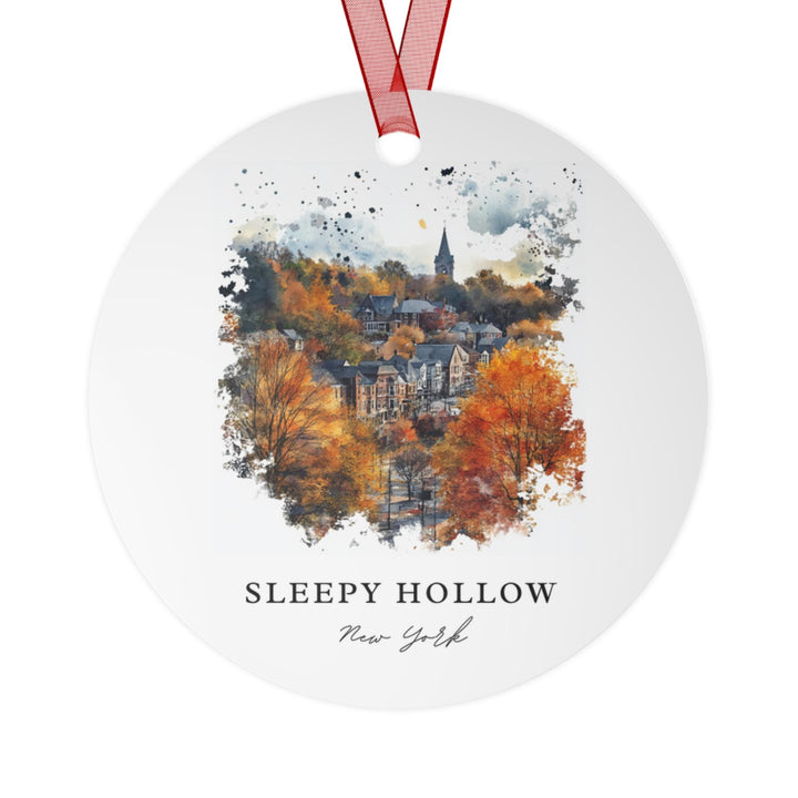 Sleepy Hollow NY Ornament: Unique Sleepy Hollow Souvenir, Hudson Valley Xmas Decor, and Authentic NYC Xmas Gift