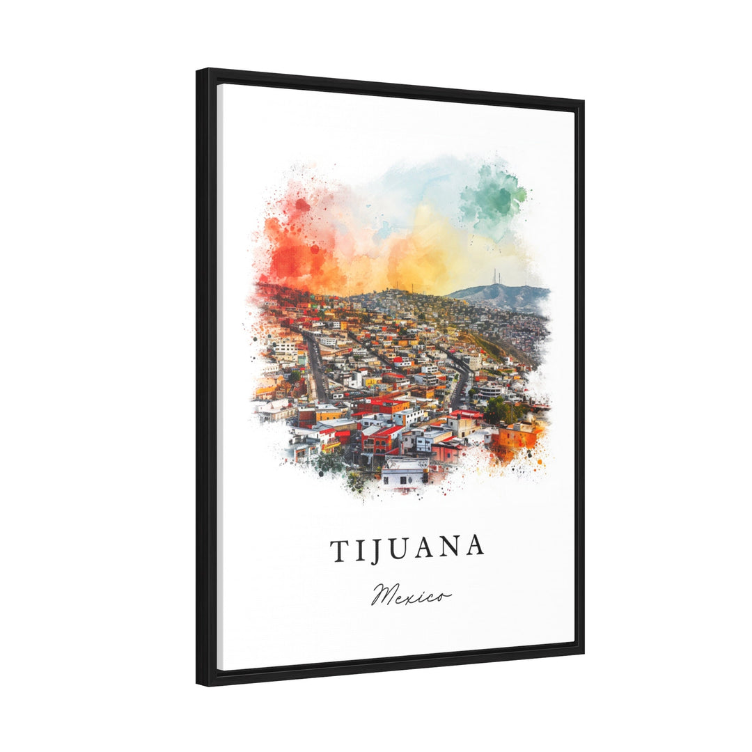 Tijuana Mexico wall art - Mexico, Tijuana print, Tijuana Wedding gift, Birthday present, Custom Text, Perfect Gift