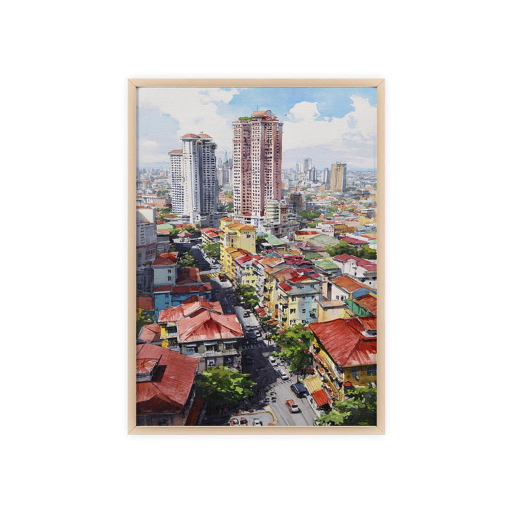 Manila, Philippines – Watercolor Art Print