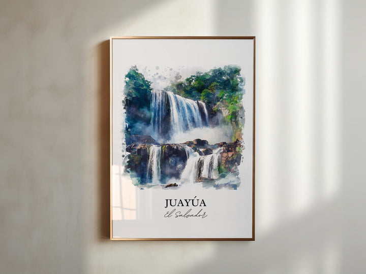 Juayúa, El Salvador – Watercolor Art Print