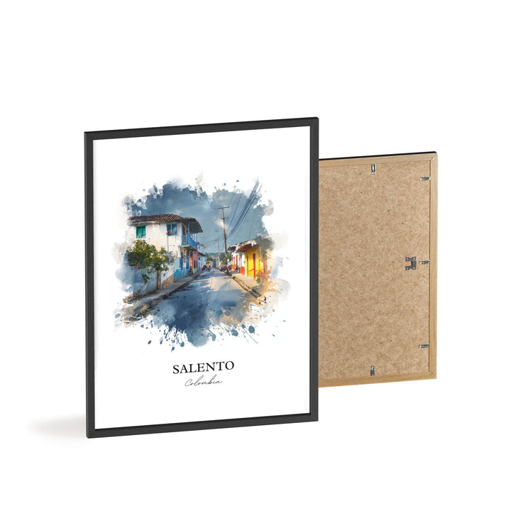 Salento, Colombia – Watercolor Art Print