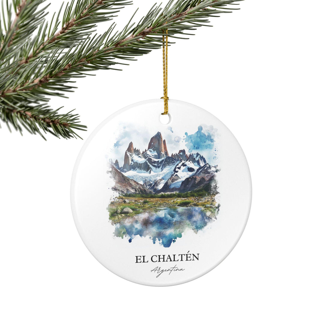El Chalten Ornament: Unique El Chalten Argentina Souvenir, Argentina Xmas Decor, and Authentic Argentina Gift