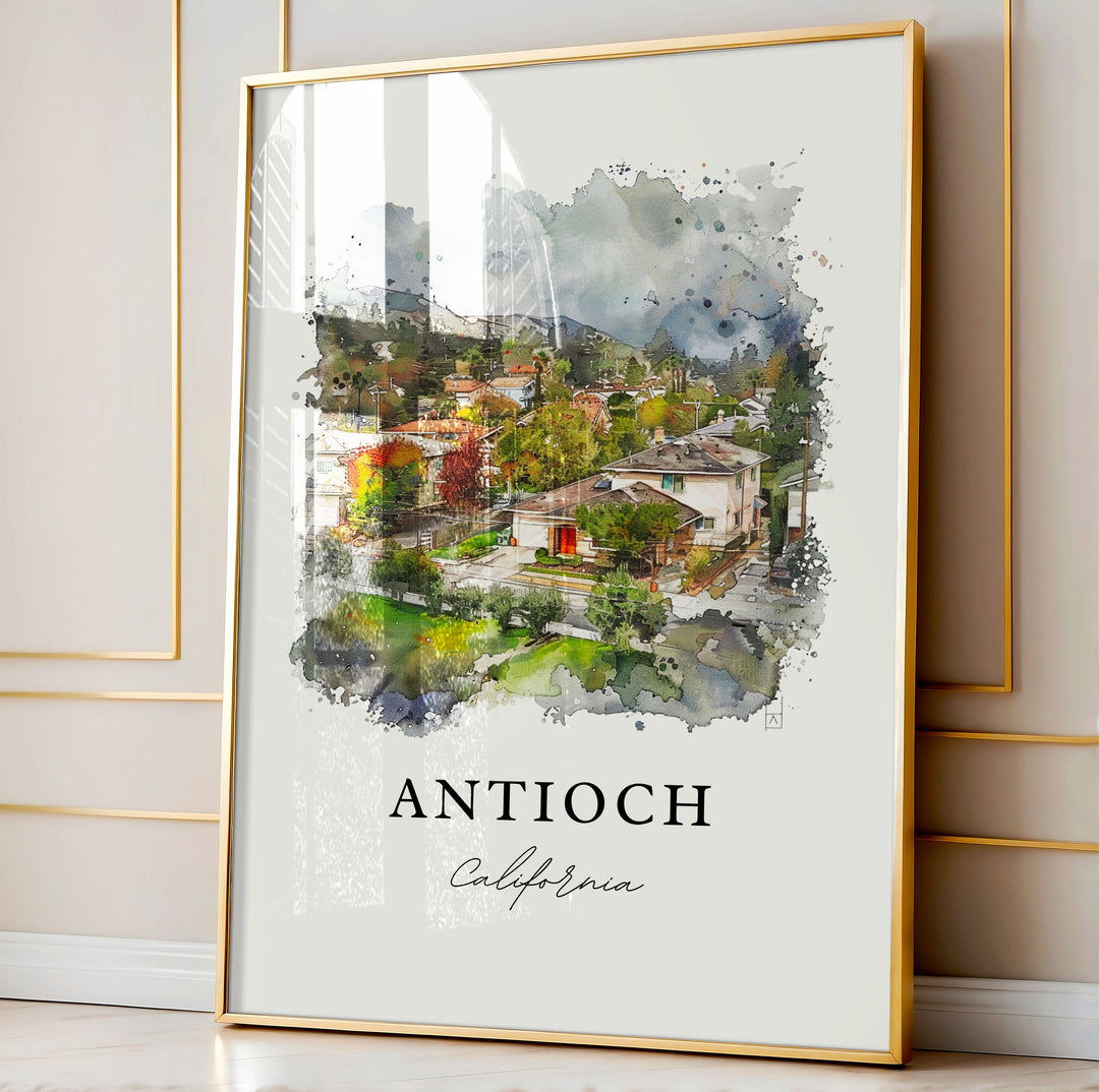 Antioch Wall Art - California Print