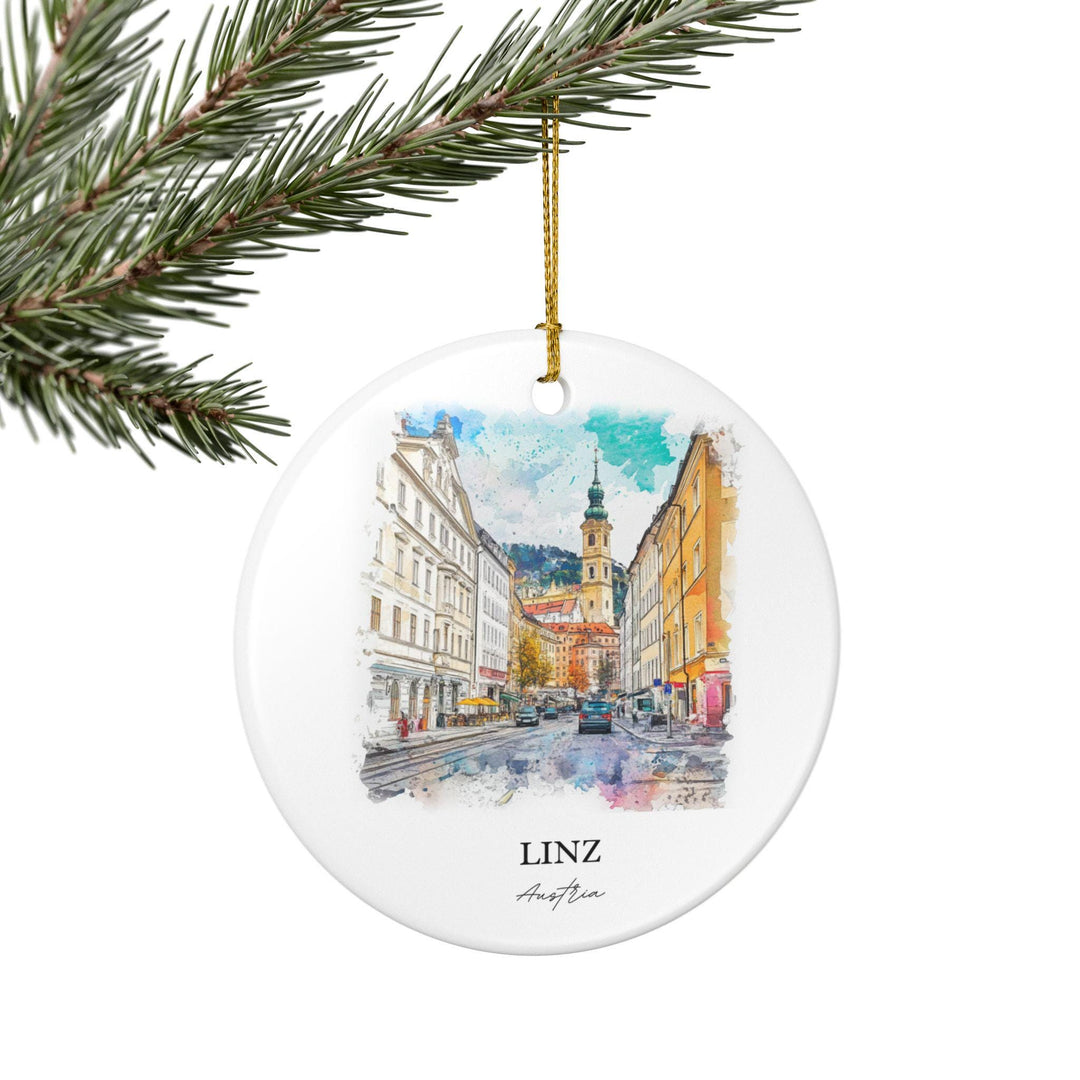 Linz Austria Ornament: Unique Linz Souvenir, Linz Austria Xmas Decor, and Authentic Austria Gift