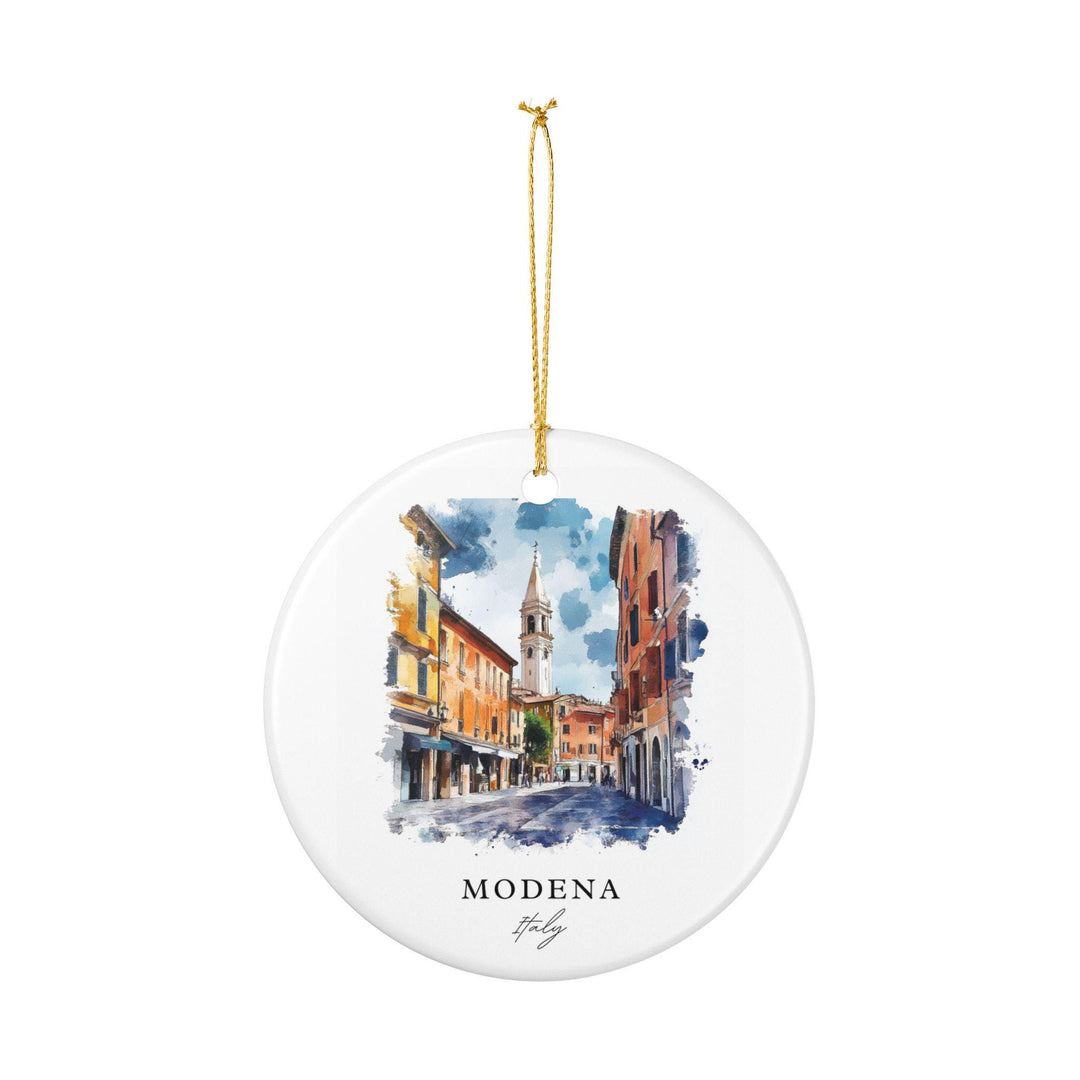 Modena Italy Ornament: Unique Modena Souvenir, Modena IT Xmas Decor, and Authentic Modena Italy Gift